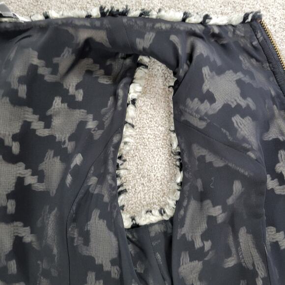 CAbi Black and White Houndstooth Vest - Picture 10 of 16